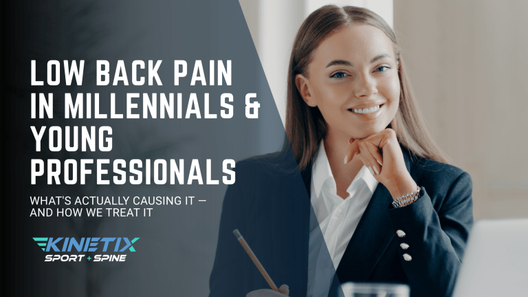 Lower Back Pain in Millennials & Young Professionals in Austin TX