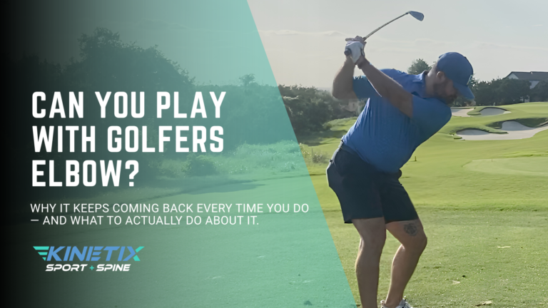 Can You Play Golf With Golfer’s Elbow?
