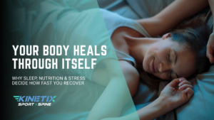 Your Body Heals Through Itself: Why Sleep, Nutrition & Stress Decide How Fast You Recover
