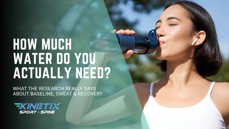 How Much Water Do You Actually Need? What the Research Really Says About Baseline, Sweat & Recovery