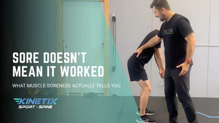 Sore Doesn’t Mean It Worked: What Muscle Soreness Actually Tells You